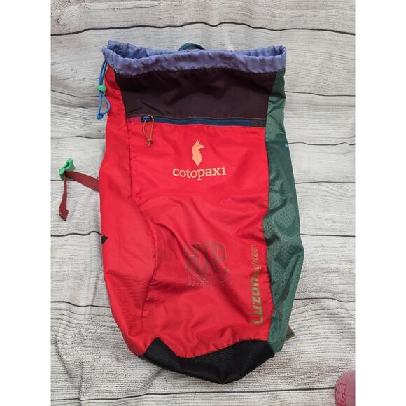 Cotopaxi Multi Top Drawstring Luzon 18L Del Dia Hiking Backpack Logo - Picture 1 of 6